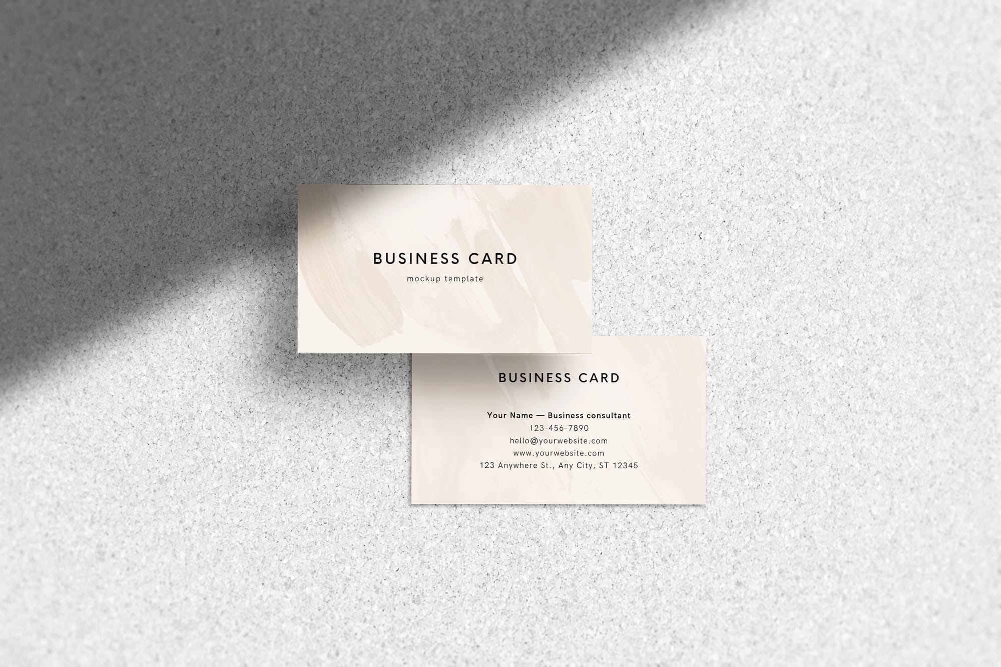 Minimal Business Card Mockup