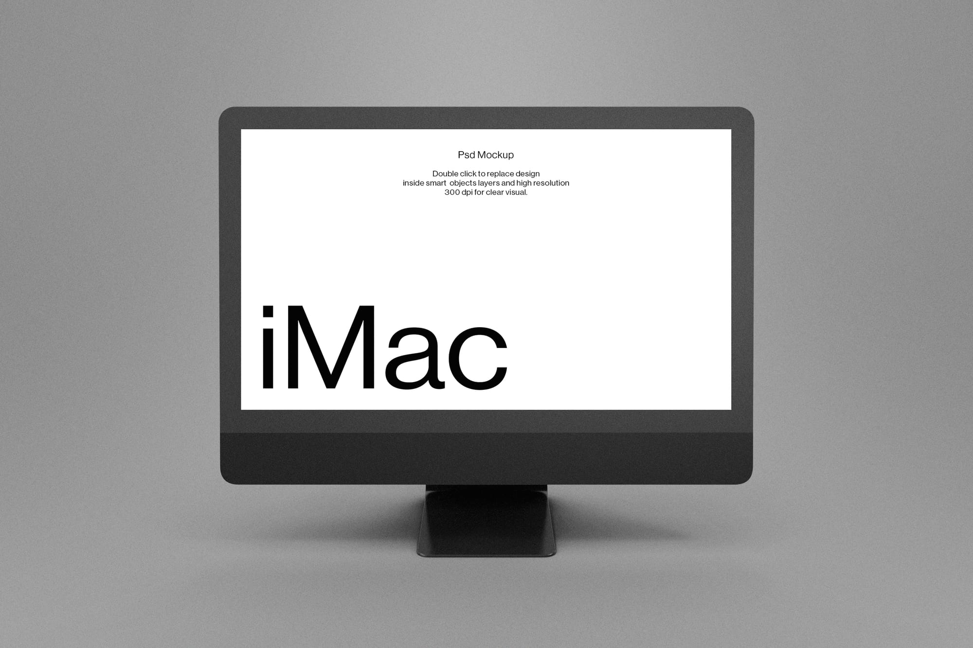 iMac Mockup