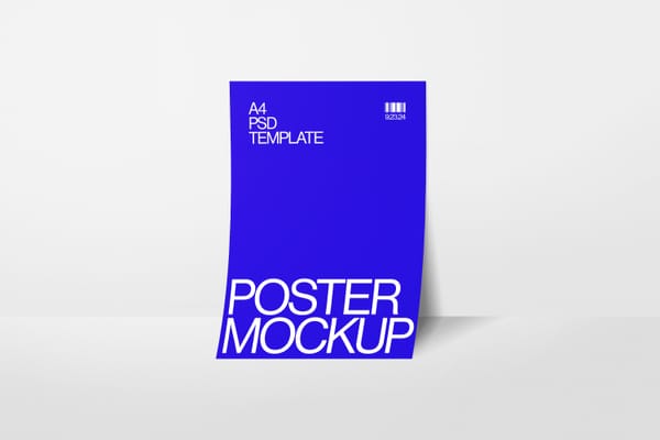 A4 Poster Mockup