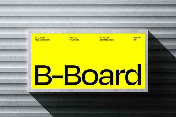 BIllboard Screen Mockup