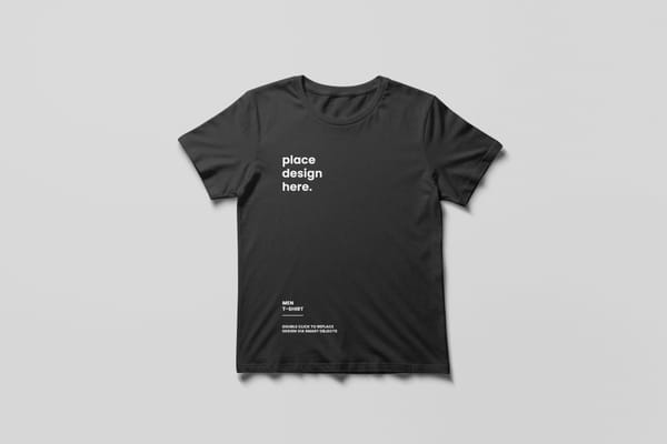 Men T-Shirt Mockup