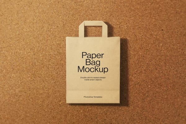 Paper Bag Mockup