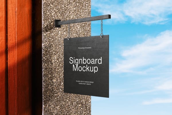 Signboard Mockup